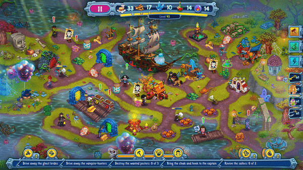 Игра Incredible Dracula: Academy of Shadows, скриншот