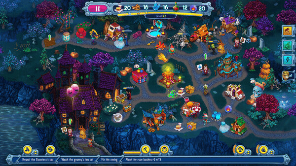 Игра Incredible Dracula: Academy of Shadows, скриншот