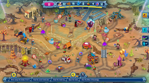 Игра Incredible Dracula: Academy of Shadows, скриншот