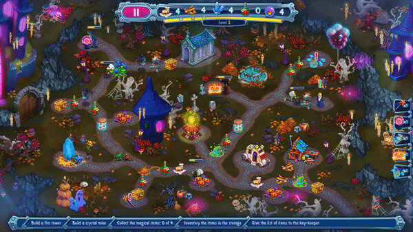 Игра Incredible Dracula: Academy of Shadows, скриншот