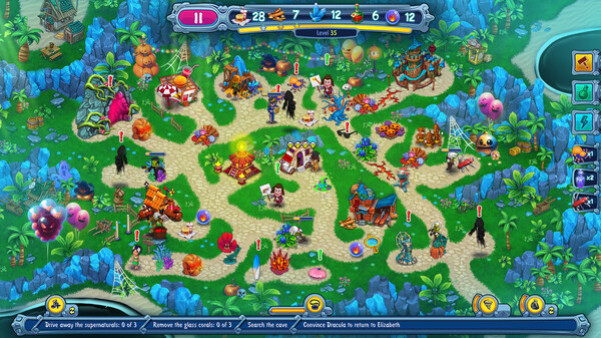Игра Incredible Dracula: Academy of Shadows, скриншот