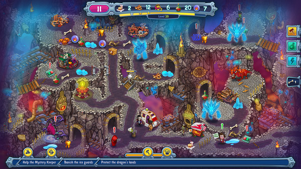Игра Incredible Dracula: The Ice Kingdom, скриншот