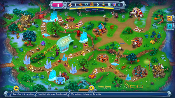 Игра Incredible Dracula: The Ice Kingdom, скриншот