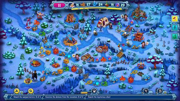 Игра Incredible Dracula: Witches' Curse, скриншот