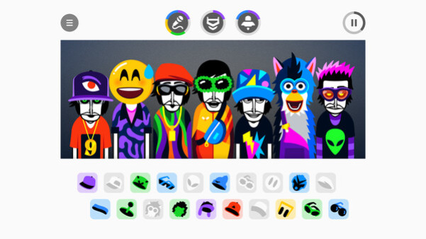 Игра Incredibox, скриншот