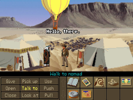 Игра Indiana Jones and the Fate of Atlantis, скриншот