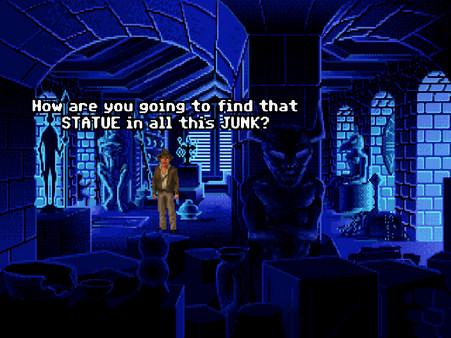 Игра Indiana Jones and the Fate of Atlantis, скриншот