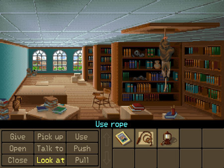 Игра Indiana Jones and the Fate of Atlantis, скриншот