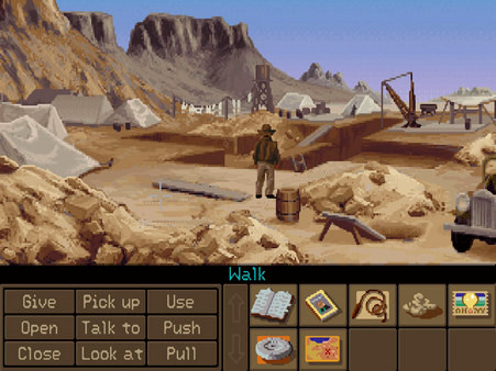 Игра Indiana Jones and the Fate of Atlantis, скриншот
