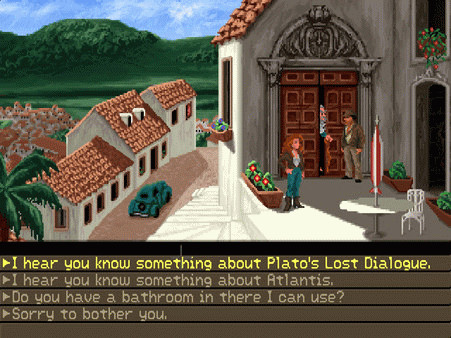 Игра Indiana Jones and the Fate of Atlantis, скриншот