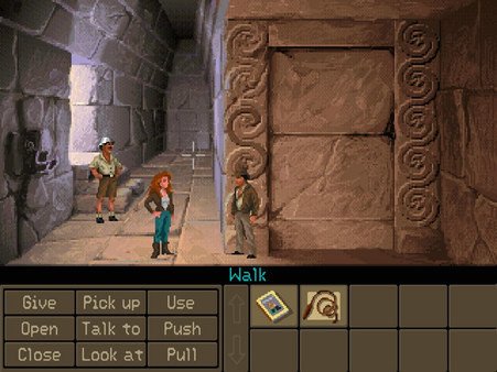 Игра Indiana Jones and the Fate of Atlantis, скриншот