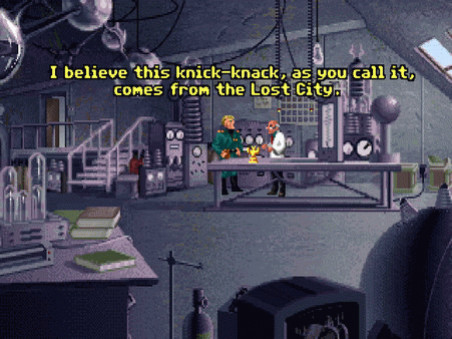 Игра Indiana Jones and the Fate of Atlantis, скриншот