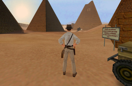 Игра Indiana Jones and the Infernal Machine, скриншот