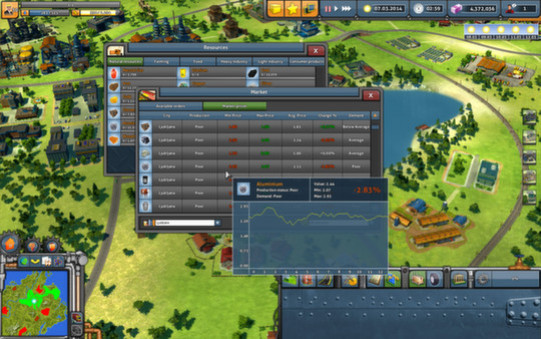 Игра Industry Empire, скриншот