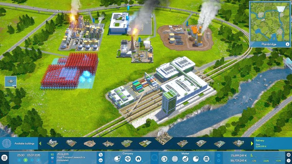 Игра Industry Manager: Future Technologies, скриншот