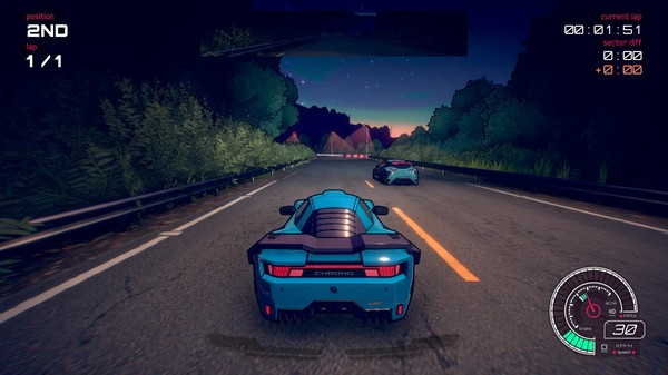 Игра Inertial Drift, скриншот