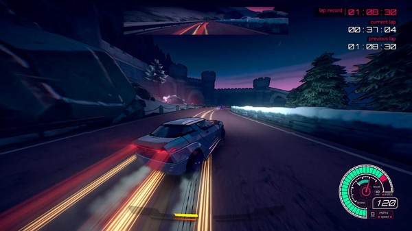 Игра Inertial Drift, скриншот