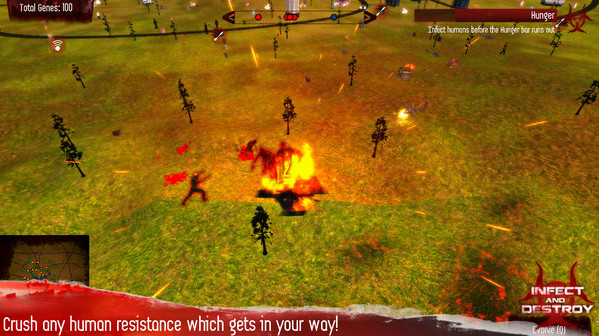Игра Infect and Destroy, скриншот