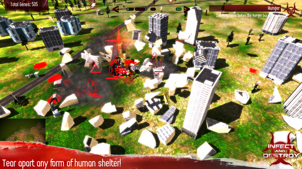 Игра Infect and Destroy, скриншот