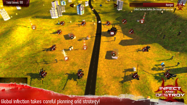 Игра Infect and Destroy, скриншот
