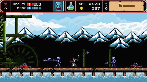 Игра Infernax, скриншот