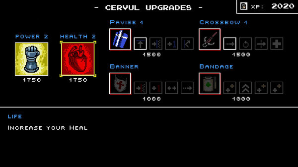 Игра Infernax, скриншот