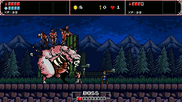 Игра Infernax, скриншот