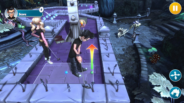 Игра Infinite Minigolf, скриншот
