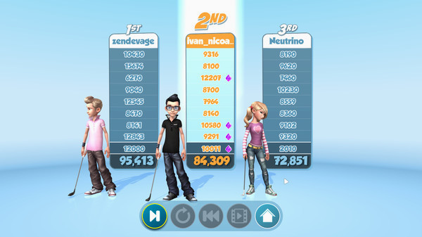 Игра Infinite Minigolf, скриншот