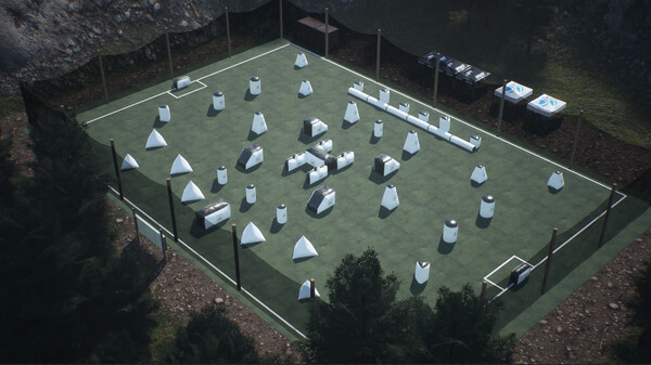 Игра Infinite Tournament Paintball, скриншот