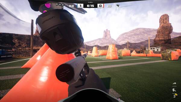 Игра Infinite Tournament Paintball, скриншот