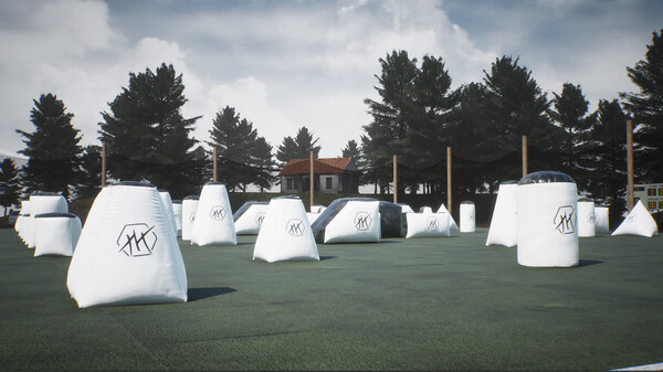 Игра Infinite Tournament Paintball, скриншот