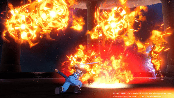 Игра Infinity Strash: DRAGON QUEST The Adventure of Dai, скриншот