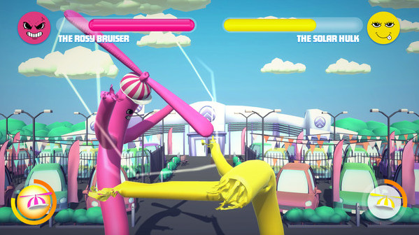 Игра Inflatality, скриншот