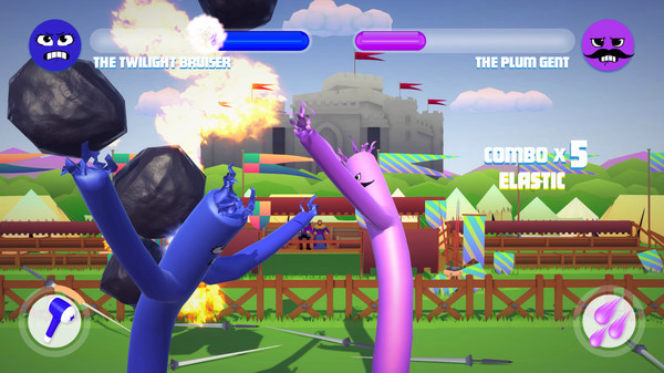 Игра Inflatality, скриншот