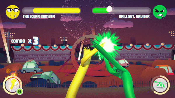 Игра Inflatality, скриншот