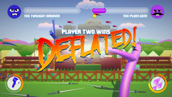 Игра Inflatality, скриншот