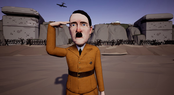 Игра Inglorious Waifu VS Nazi Zombies, скриншот