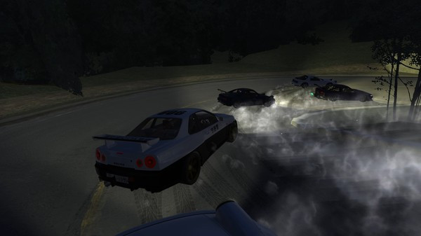 Игра Initial Drift Online, скриншот