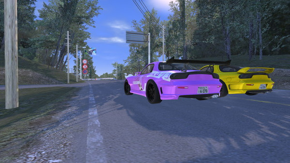Игра Initial Drift Online, скриншот
