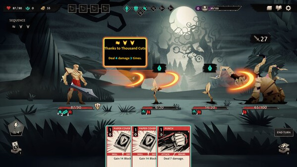 Игра Inkborn, скриншот