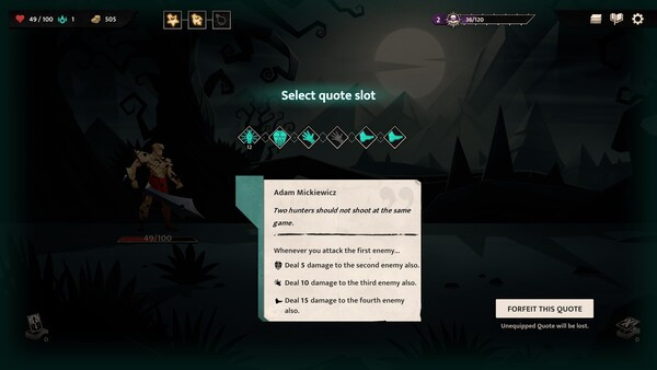 Игра Inkborn, скриншот