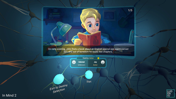 Игра InMind 2 VR, скриншот