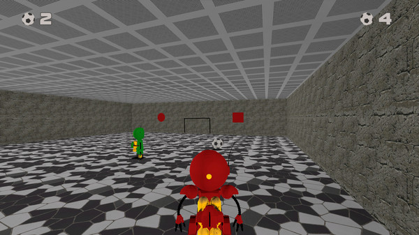 Игра Inside Soccer, скриншот