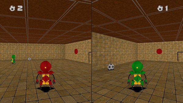 Игра Inside Soccer, скриншот