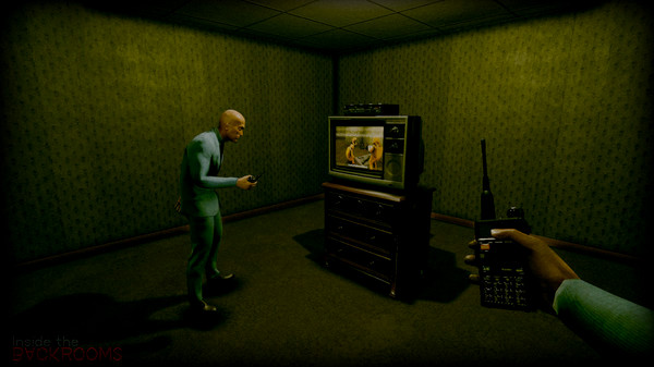 Игра Inside the Backrooms, скриншот