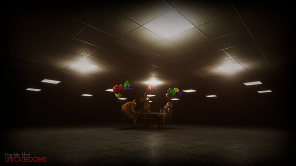 Игра Inside the Backrooms, скриншот