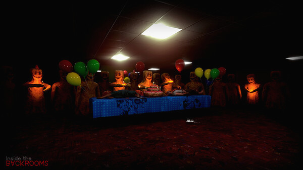 Игра Inside the Backrooms, скриншот