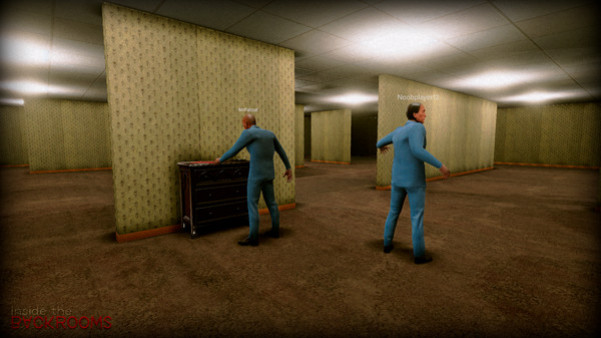 Игра Inside the Backrooms, скриншот