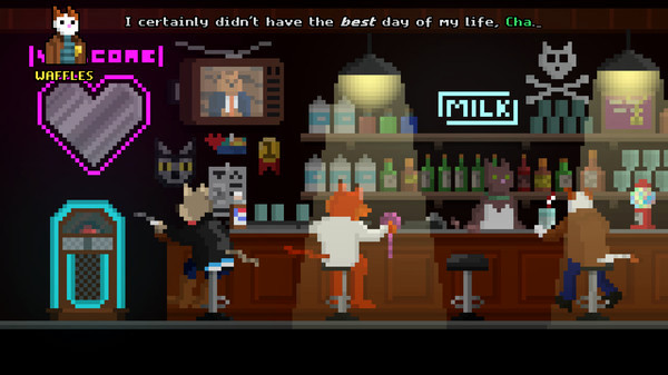 Игра Inspector Waffles, скриншот